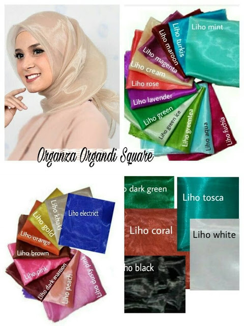 kain organdi, bahan kerudung favorit para hijabers