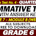 GRADE 6 3RD QUARTER SUMMATIVE TEST NO. 4 with Answer Key (Modules 7-8)