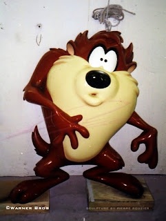 Pierre Rouzier_Warner Bros - "taz #1" sculpture [courtesy of Cinnabar FL Inc]