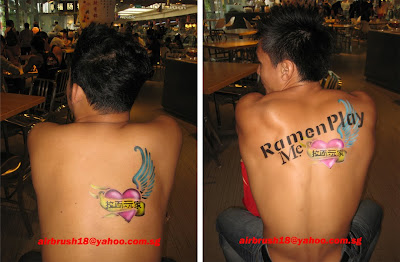 Airbrush Tattoos stocky