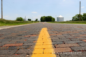 48 No Interstate back roads cross country coast-to-coast road trip Route 66 Illinois brick road