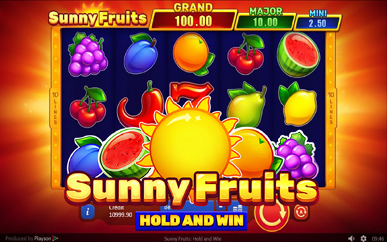 Goldenslot Sunny Fruits Hold and Win