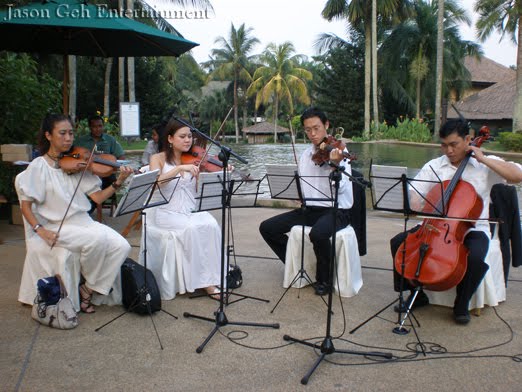 String Quartet @ Wedding in KL, Malaysia