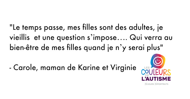 Autisme, les couleurs de Karine et Virginie #30couleurs 