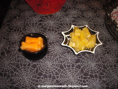 Margaret's Morsels | Halloween Shaped Ice Cubes