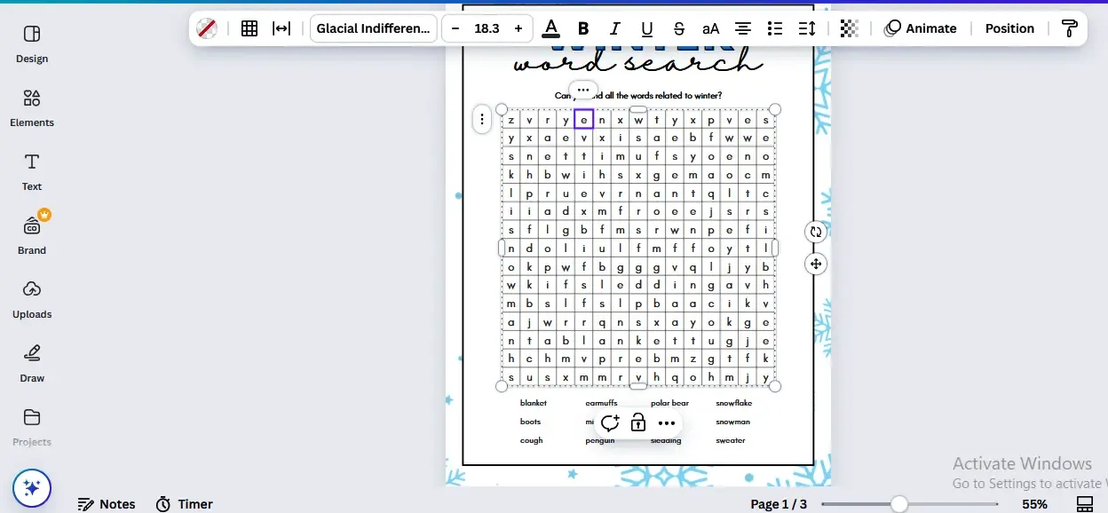 Add Words to Your Puzzle