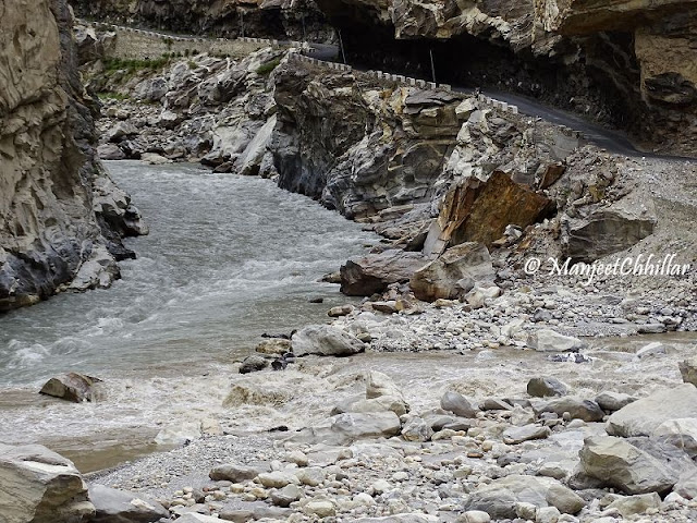 Confluence of Spiti and Sutlej