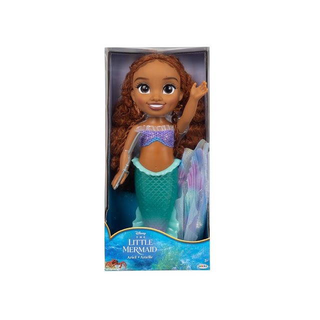 Poupée Disney de 38cm en boite : Ariel, la petite sirène.