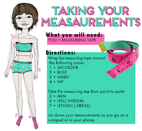 #online #shopping #flat #measurements #size #sizing #guide #clothing #guide #chart #measure