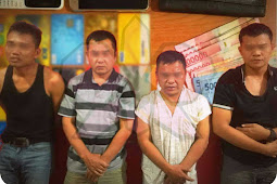 Polisi Tangkap 4 Pelaku Penipuan Nasabah ATM di Ternate