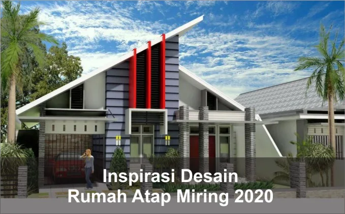rumah atap miring 2020