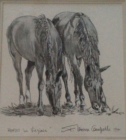"Horses in Virginia" 1994 F. Lennox Campello