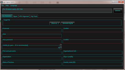 Cara Membuat Keystore Dengan APK Signer Tool