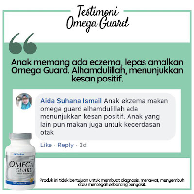 Testimoni Omega Guard Shaklee