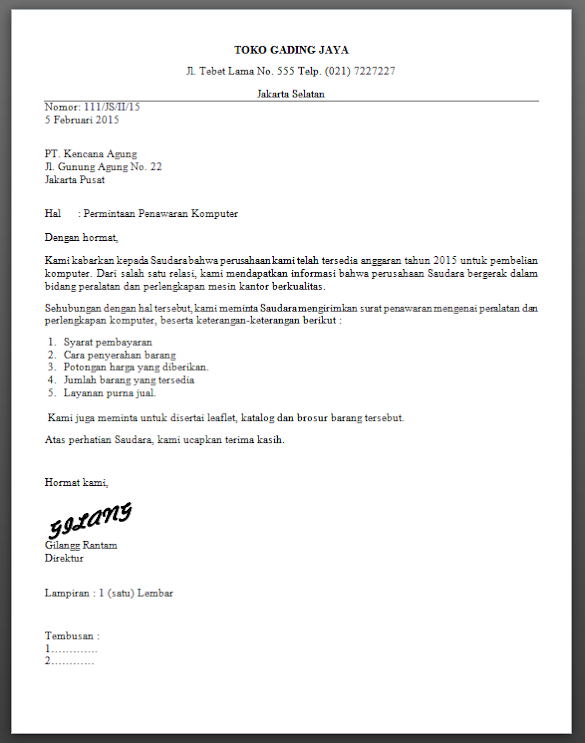 Contoh Surat Lamaran Kerja Berbentuk Full Block Style - Bentuk Lekuk Indented Style Surat Porosilmu Com : Tips dan trik cara membuat surat lamaran kerja agar.