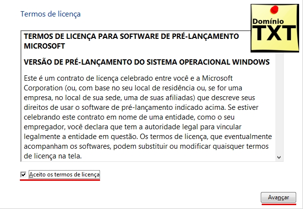 DominioTXT - Windows 10 Instalação