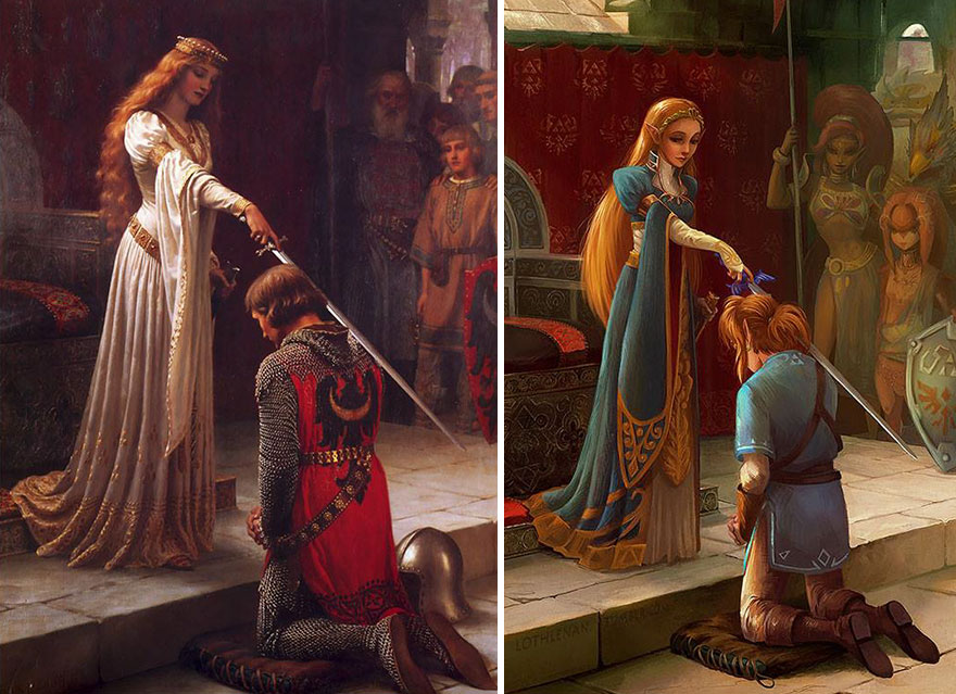 Artist Turns Classical Paintings Into Breathtaking Geek Art