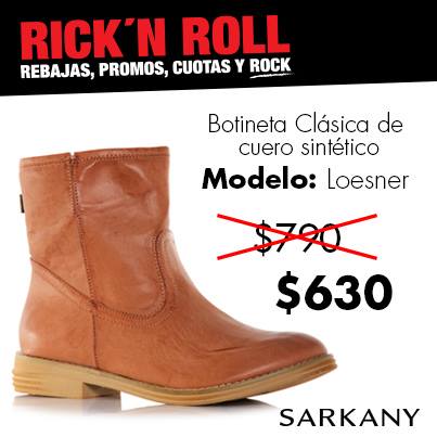 Rebajas y promociones Invierno de calzados de Ricky Sarkany 