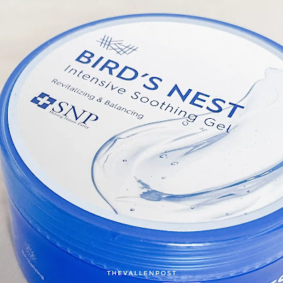 review SNP Bird's Nest Intensive Soothing Gel