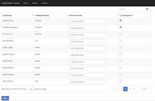 How To Persist Input Control Values In Bootstrap-Table On Paging, Filtering And Searching In ASP.NET MVC