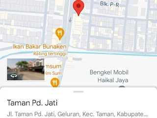 Gambar peta Perumahan Taman pondok jati (TPJ) kec. Taman, Sidoarjo