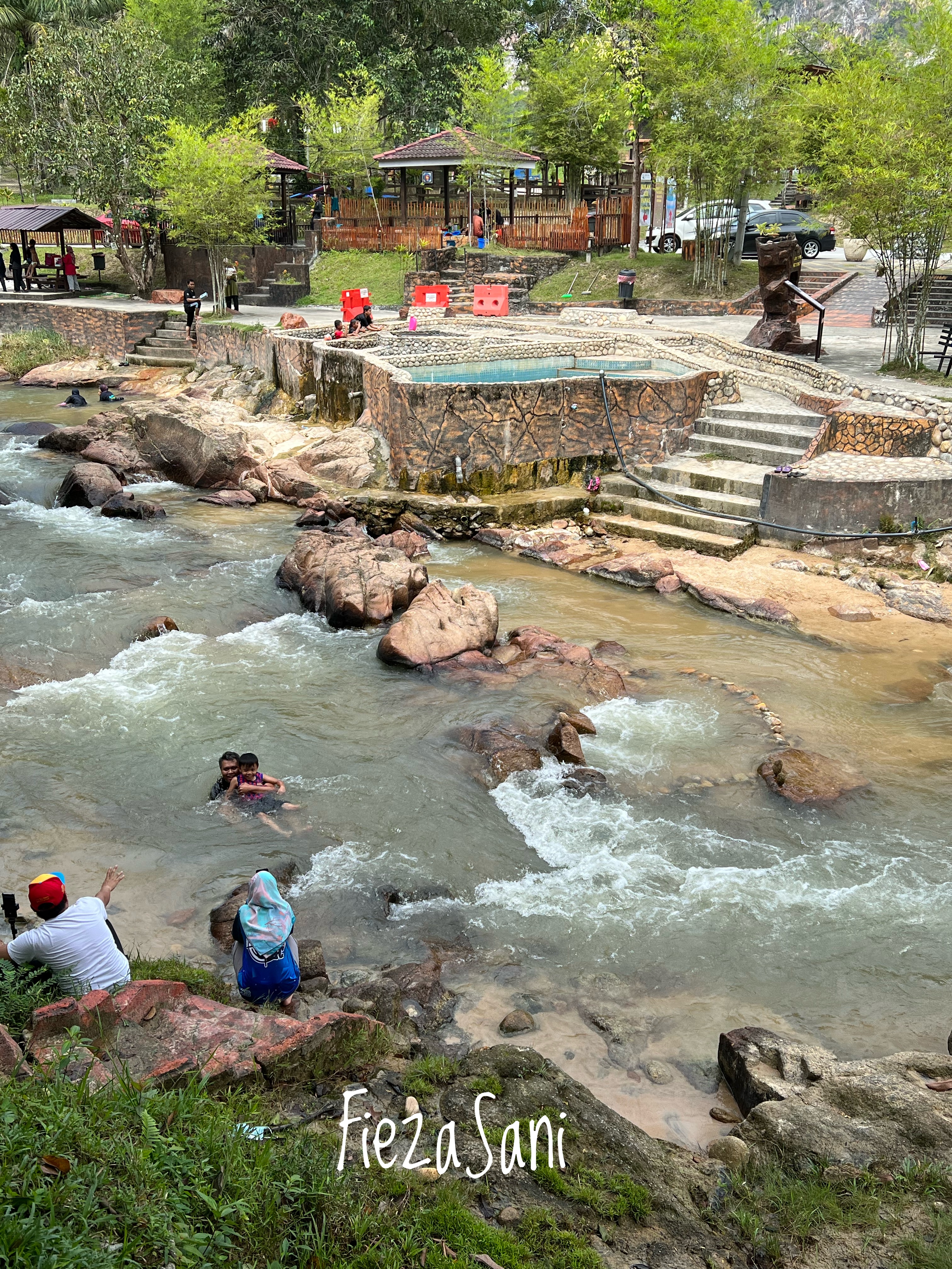 lubuk timah hot spring