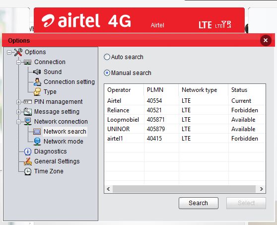 "No Service" On Airtel 4G Dongle While In Roaming? These Steps Helped Me!