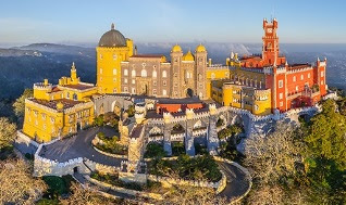 Palacio de Pena en Sintra, Portugal