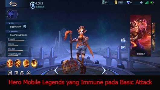 Hero Mobile Legends yang Immune pada Basic Attack