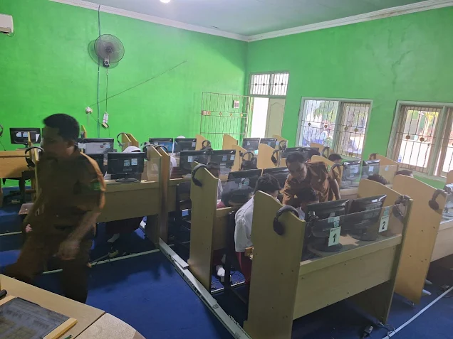 "SDN Pangarangan 3 Gelar ANBK untuk Kelas 5: Merangkai Generasi Cerdas dengan Asesmen Berbasis Komputer"