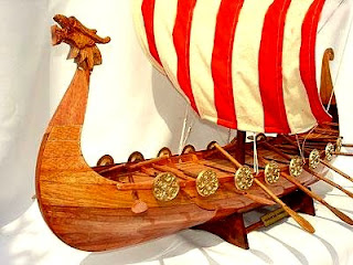 free viking ship model
