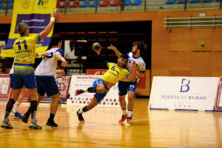 Partido del Balonmano Barakaldo contra el Jácar San Antonio