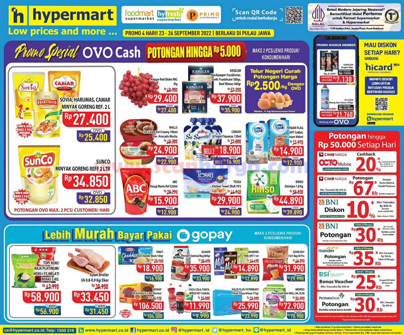 Katalog Promo Hypermart Weekend Periode 23 - 26 September 2022