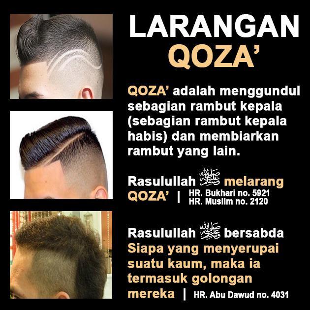 Tak Banyak yang Tau Inilah Qoza  Model  Rambut  yang 