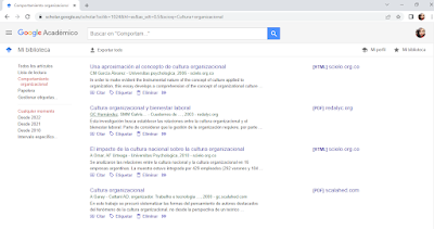 Screenshot biblioteca personal