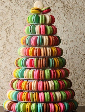 Macaron Christmas tree