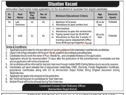 Army Civilian Jobs 2022 Advertisement Latest