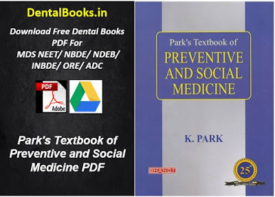 Park's Textbook of Preventive and Social Medicine PDF