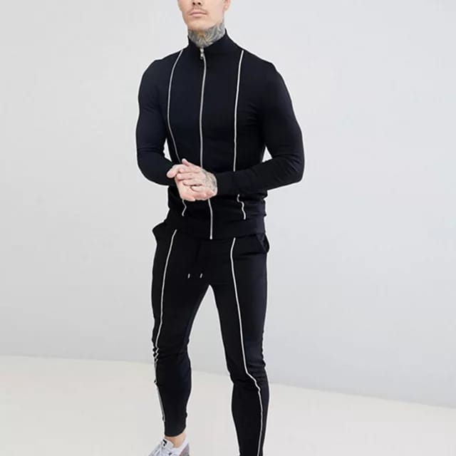 Black track suit