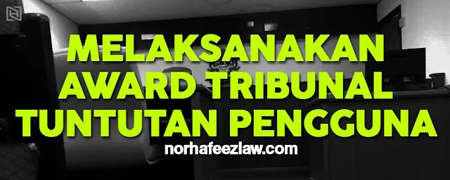 award tribunal pengguna