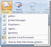 mail merge