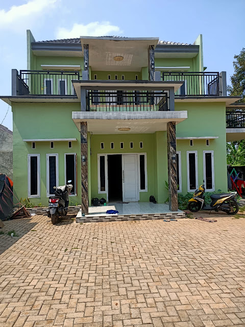 rumah 2 lantai di gunung sindur bogor