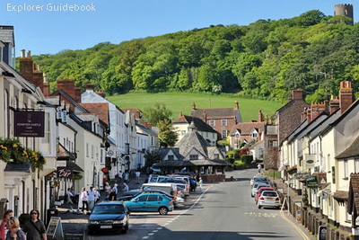 Tempat Wisata Desa Keren di Dunster, Somerset, Inggris