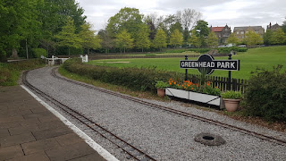 Miniature Railway at Greenhead Park in Huddersfield