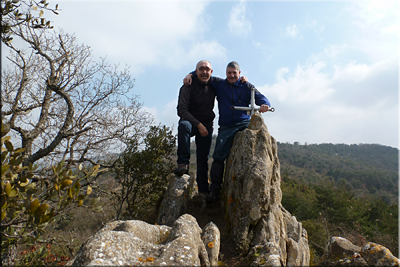 Peña La Uña mendiaren gailurra 812 m. -- 2016ko martxoaren 13an