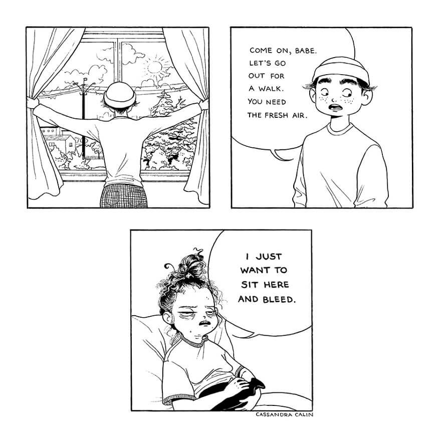 Artist Perfectly Illustrates Common Problems Of Women In 30 Brilliant Comics