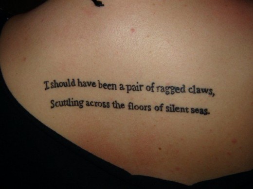 The third of my Tattoo Quotes