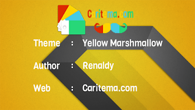 Xperia Theme : Yellow Marshmallow By Renaldy