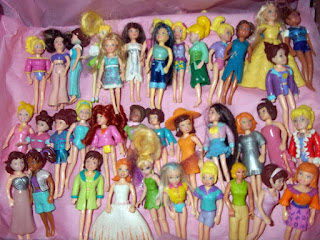 colección completa de muñecas polly pocket