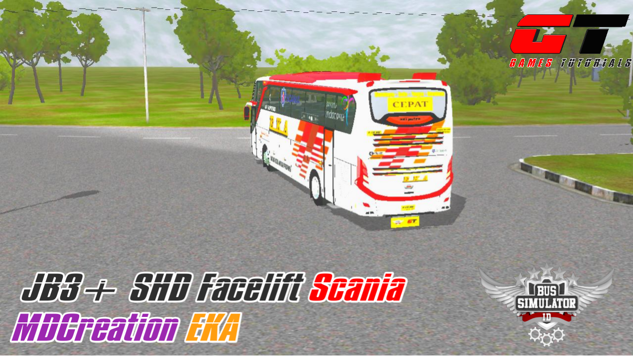 Livery JB3+ Facelift SHD Scania K360 MDCreation EKA